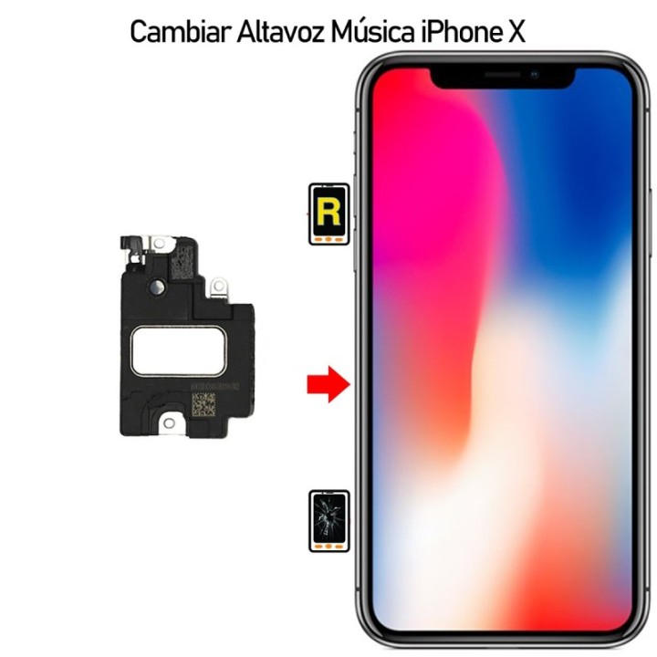 Cambiar Altavoz de Musica iPhone X