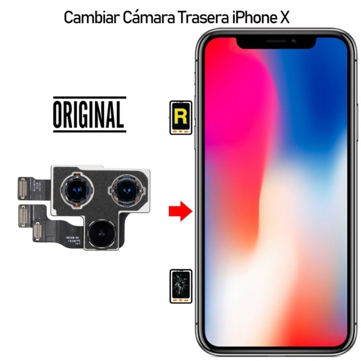 Cambiar Cámara Trasera iPhone X