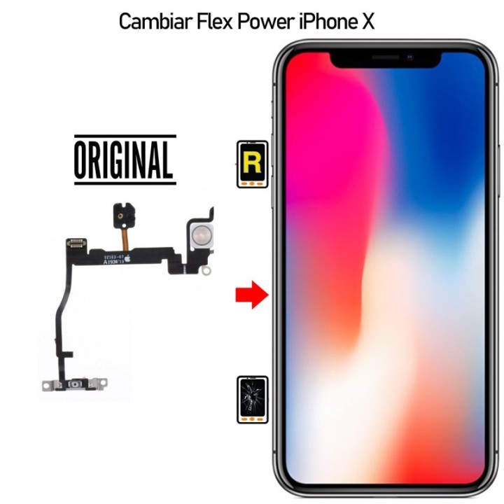 Cambiar Botón Encendido iPhone X