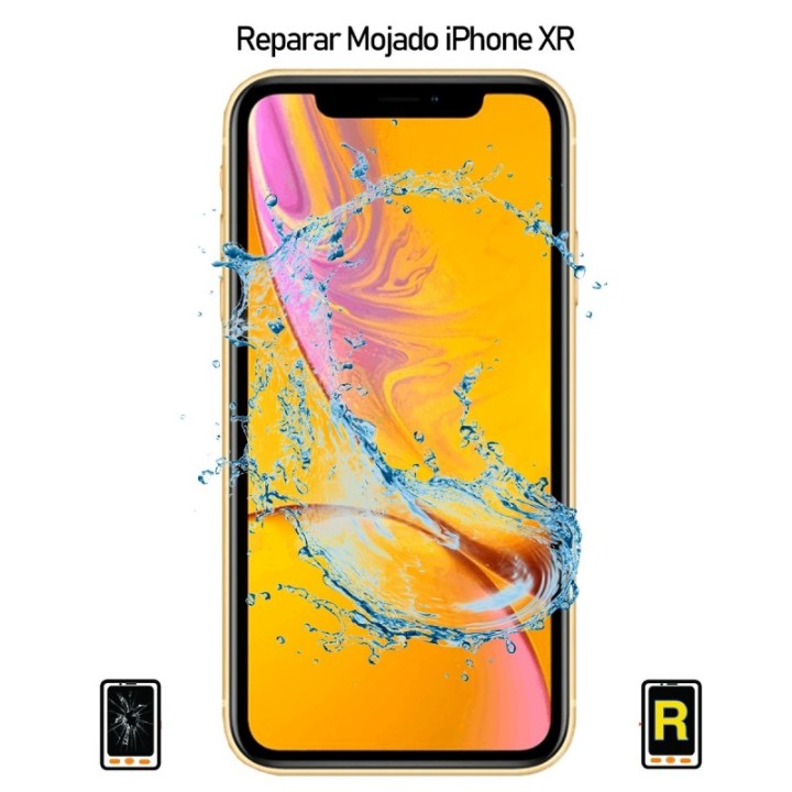 Reparar iPhone XR Mojado
