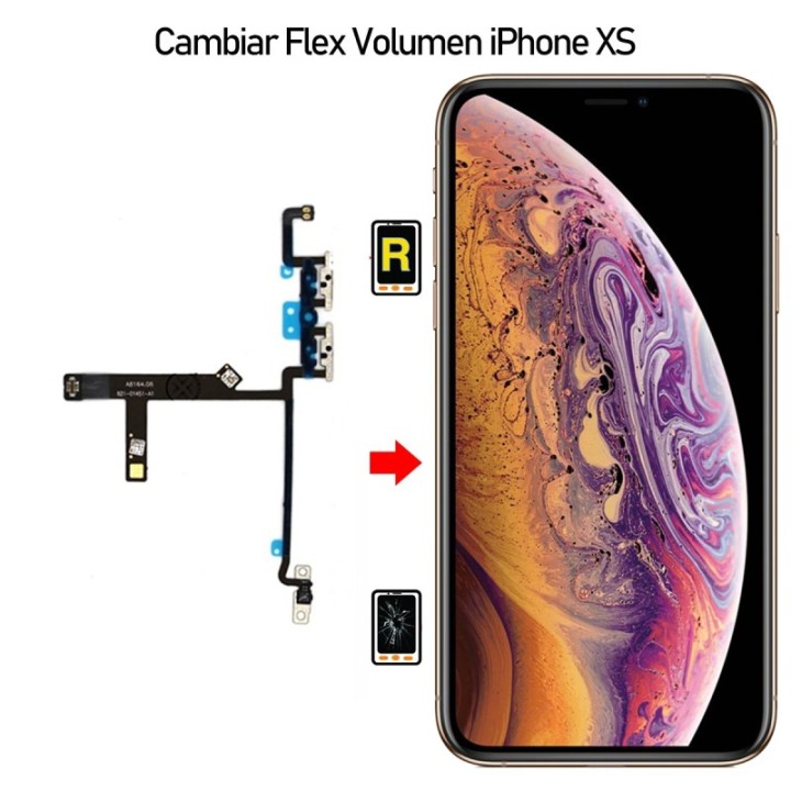 Cambiar Botón Volumen iPhone XS