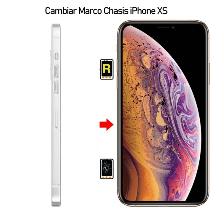 Cambiar Marco Chasis iPhone XS