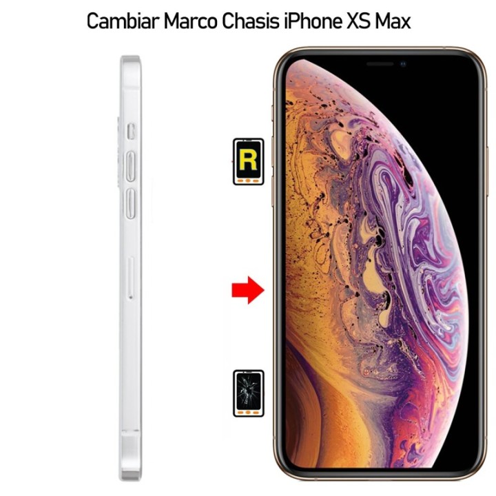 Cambiar Marco Chasis iPhone XS Max