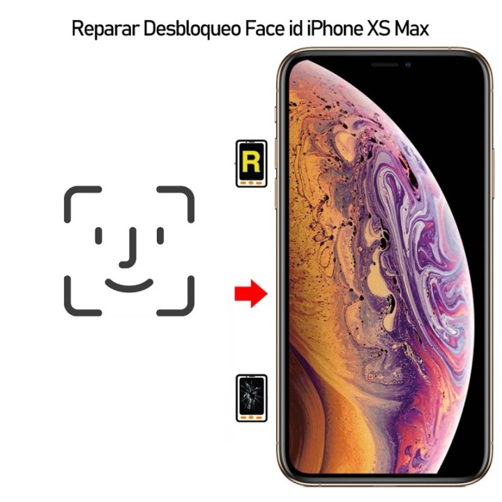 Reparar iPhone XS Max Desbloqueo de Face id