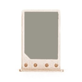 Bandeja SIM (Single SIM) Dorada Para Xiaomi Redmi 5A