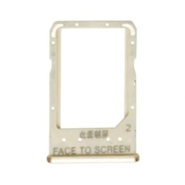 Bandeja SIM (Single SIM) Dorada Para Xiaomi Redmi 6