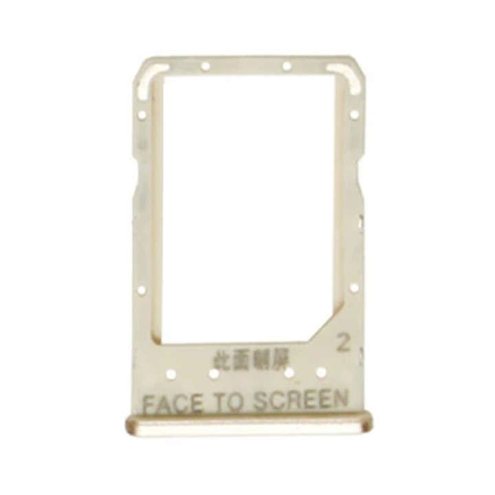Bandeja SIM (Single SIM) Dorada Para Xiaomi Redmi 6A