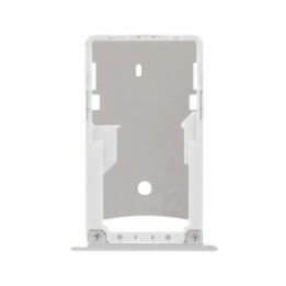 Bandeja Dual SIM/SD Blanca Para Xiaomi Redmi Note 4X