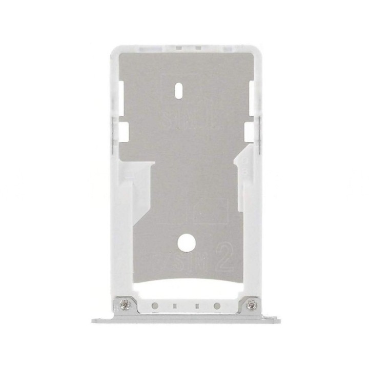 Bandeja Dual SIM/SD Blanca Para Xiaomi Redmi Note 4X