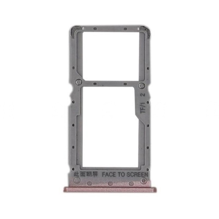 Bandeja Dual SIM/SD Rosa Para Xiaomi Redmi Note 6 Pro