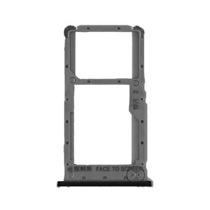 Bandeja Dual SIM/SD Negra Para Xiaomi Redmi Note 6 Pro