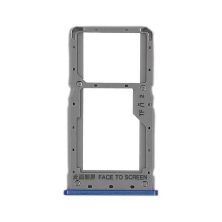 Bandeja Dual SIM/SD Azul Para Xiaomi Redmi Note 6 Pro